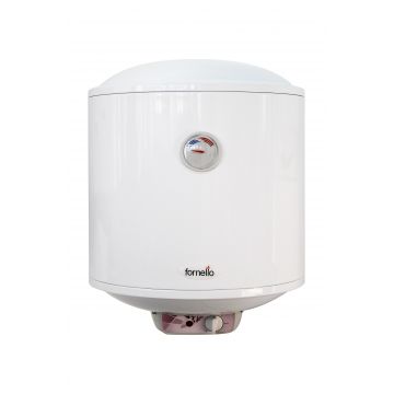 Boiler electric Fornello Titanium Plus 50 litri, 2000 watt, reglaj extern al temperaturii, emailat cu titan
