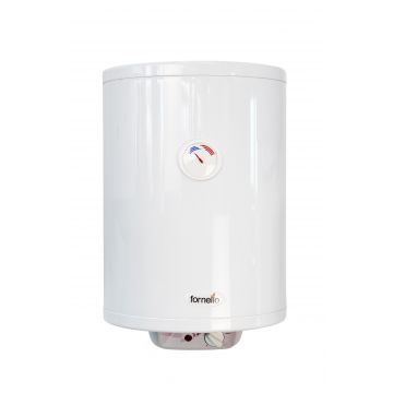 Boiler electric Fornello Titanium Plus SLIM 30 litri, 1500 watt, reglaj extern al temperaturii, emailat cu titan, diametru 360 mm, supapa de siguranta