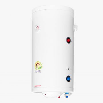 Boiler termoelectric Sunsystem MB-NL2 S1 80 cu o serpentina, 80 litri, putere  serpentina 8.22 kw, putere  electrica 3 KW, serpentina pe partea dreapta, reglaj extern al temperaturii, izolatie termica