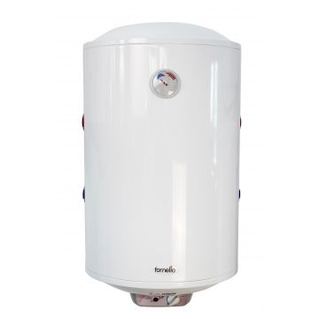 Boiler termoelectric tanc in tanc Fornello Titanium Plus, 80 litri, 2000 watt, racord lateral stanga/dreapta, reglaj extern al temperaturii