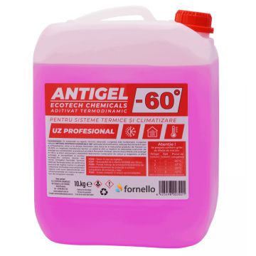 Lichid Antigel Concentrat -60° Fornello, pentru sisteme termice si climatizare