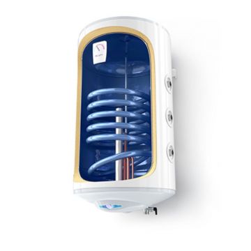 Boiler termoelectric 80 l Tesy BiLight GCVSL804420B11TSR, vertical, 1 serpentina, 1 rezervor, alb, 23.95 kg, 845 x 467 x 440 mm