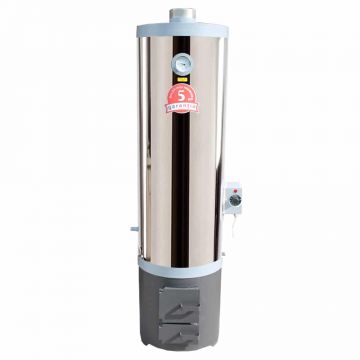 Boiler din inox pe lemne/electric 120 litri, Miklos Steel
