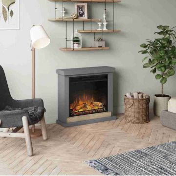Hagen Solid Grey semineu electric