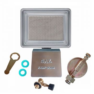 Incalzitor gaz, arzator butelie, radiator, ceramic, 1500 w