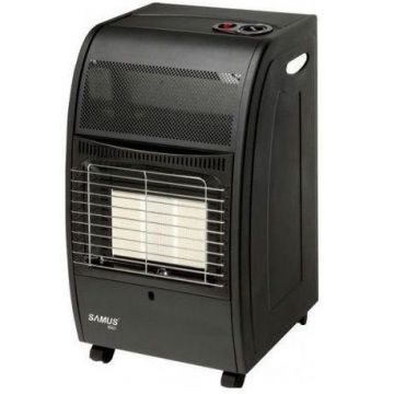 Soba pe gaz Samus RS421, 4200W, GPL (Negru)