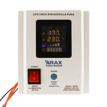 UPS Centrala termica sinus PRO 800E 500W, sinus pur, acumulator extern