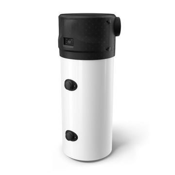 Boiler cu pompa de caldura fara serpentina Tesy AquaThermica Pro HPWH 4.11FS 260 U 02, pentru apa calda menajera, clasa energetica A+, 260 litri