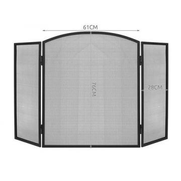 Paravan protectie semineu PK013