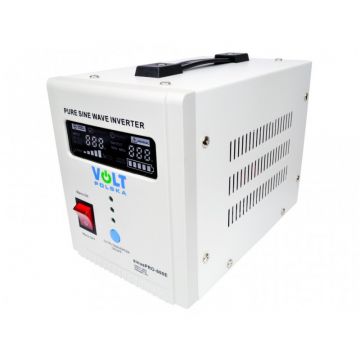 Resigilat - UPS VOLT Polska SInus PRO 800 VA 500W centrala termica baterie externa
