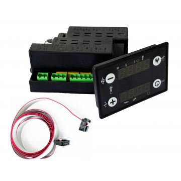 Set placa electronica, display si cablu date, centrale si termoseminee pe peleti Fornello Fiama Confort 12-30 kW