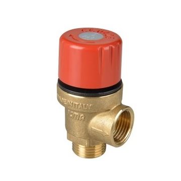 Supapa siguranta 2.5 bar, centrale si termoseminee pe peleti Fornello Fiama Confort 12-30 kW