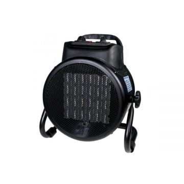 Aeroterma electrica cu elemente ceramice PTC, 3kW, 230V, 150mc, Zobo ZB-ET3C