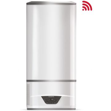 Boiler Electric cu Pompa de Caldura Ariston LYDOS HYBRID Wi-Fi 80, 80 Litri, 1200W, Clasa A, Tehnologie Hibrida, i-Memory 80 l