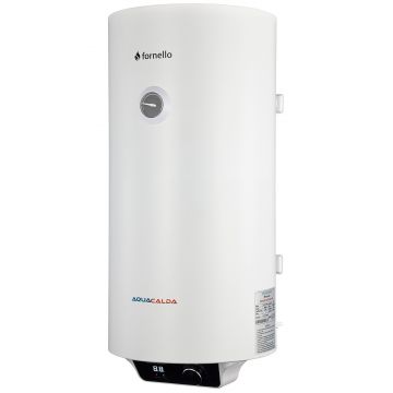 Boiler electric Fornello AQUACALDA Pro, 80 Litri, 2000 watt, reglaj extern al temperaturii, poliuretan expandat, grad de protecție IPX4, anod de magneziu si afisaj digital