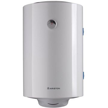 Boiler termoelectric Ariston PRO1 R 100 V 1.8K, 1800 W, 100l, Tehnologie WaterPlus, Reglare externa temperatura, Montare verticala, Alb 100 l