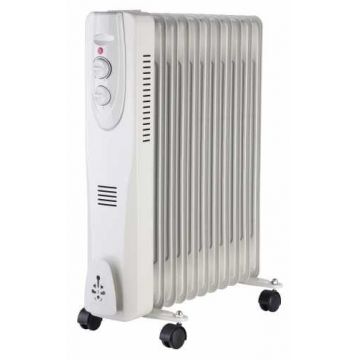 Calorifer electric portabil cu ulei 11 elementi 2500W Well