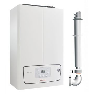 Centrala termica pe gaz in condensare Immergas Victrix Tera 24/28 V3 – 24 kw, kit evacuare inclus