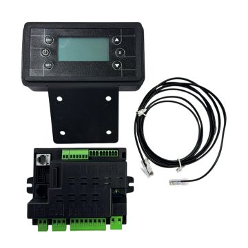 Set placa electronica cu display si cablu date, pentru centrale si termoseminee pe peleti Fornello Calore Compact si Fornello Incanto Compact 25 sau 35 kw