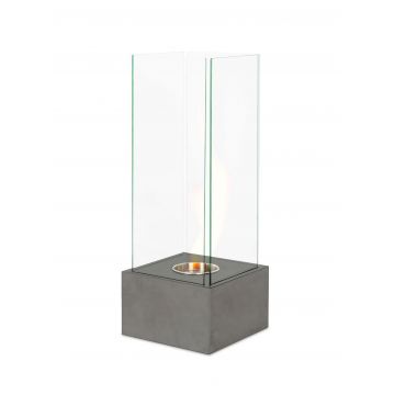 STONES Șeminee cu bioetanol 25cm X 25cm H. 65cm | Aosom Romania