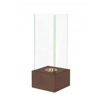 STONES Șeminee cu bioetanol 25cm X 25cm H. 65cm | Aosom Romania