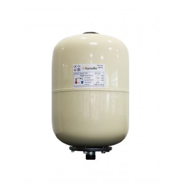 Vas expansiune solar Fornello 24 litri, vertical culoare ivory, presiune maxima 10 bar, membrana EPDM