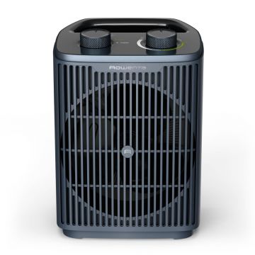 Aeroterma Rowenta Intense Comfort SO2351F0, 2000W, mod Eco  Turbo, termostat reglabil, oprire automata, protectie IP 20, maner transport, albastru
