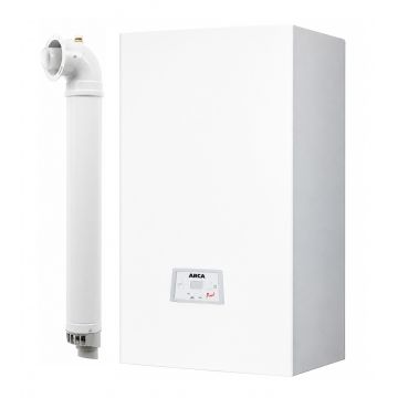 Centrala termica pe gaz conventionala Arca PixelFast 32 F, 32 kw, kit evacuare inclus