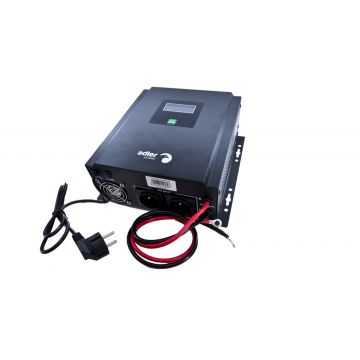 Resigilat UPS sinus pur 400w, pentru centrale termice, acumulator extern, neinclus, Adler Power